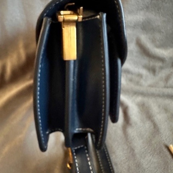 Maroon and Navy Cross body genuine leather - Picture 5 of 8